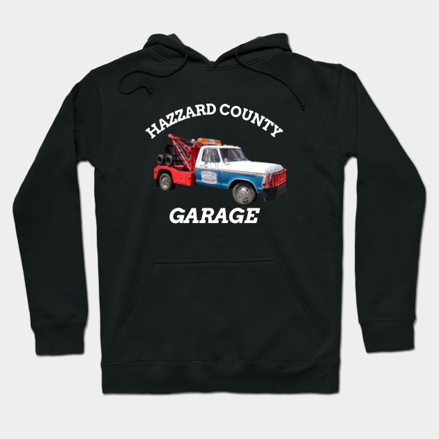 HAZZARD COUNTY GARAGE Hoodie by Cult Classics